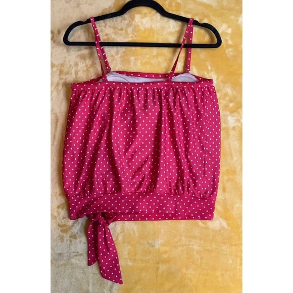 Polka Dot Tankini- Size 14 - Picture 4 of 4